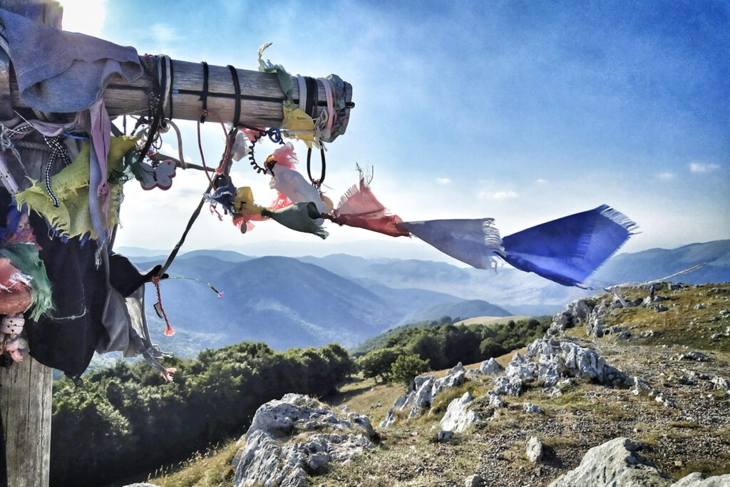 Monte autore affaccio sulla campagna romana